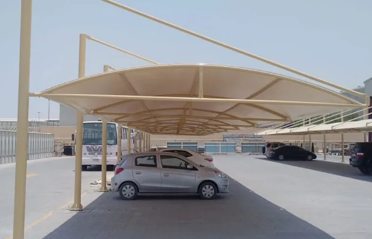 Cantilever Parking Shades